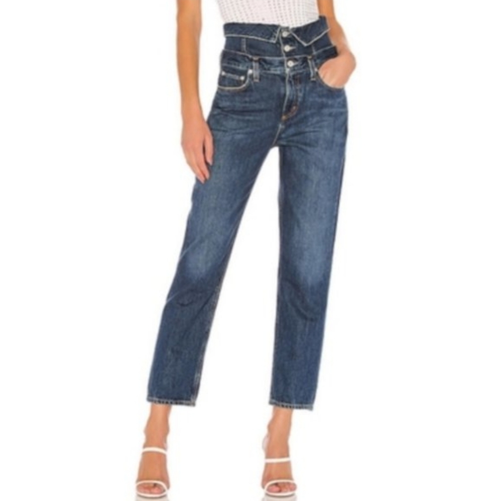 Agolde Vanna Corset High Rise Jeans Size 27